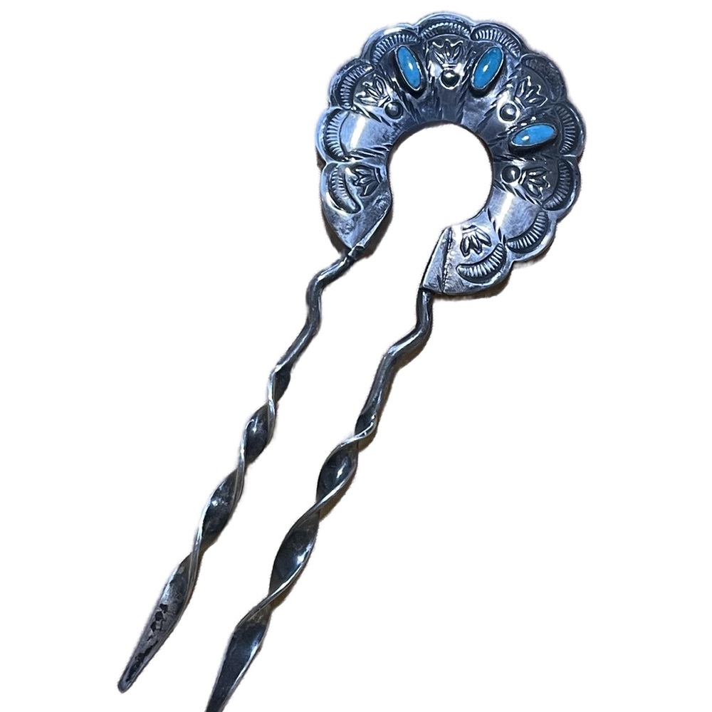 Sterling hair pin
